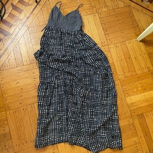 Theory for Bergdorf Goodman Silk Maxi Dress